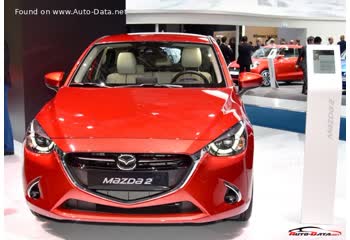 Full specifications and technical details 2014 Mazda 2 III (DJ) 1.5 SkyActiv-G (75 Hp)