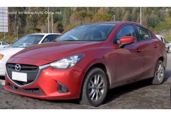 المواصفات والتفاصيل التقنية الكاملة 2019 Mazda 2 III Sedan (DL, facelift 2019) 1.5 Skyactiv-G (112 Hp) Activematic