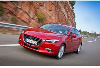 المواصفات والتفاصيل التقنية الكاملة 2018 Mazda 3 III Hatchback (BM, facelift 2017) 2.0 SkyActiv-G (155 Hp) Automatic