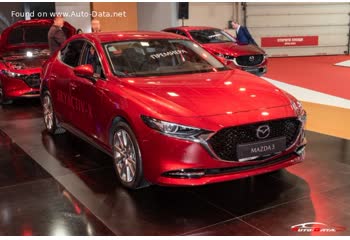 المواصفات والتفاصيل التقنية الكاملة 2019 Mazda 3 IV Sedan 2.5 SkyActiv-G (186 Hp) Automatic CDA