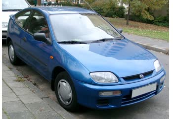 المواصفات والتفاصيل التقنية الكاملة 1994 Mazda 323 C V (BA) 1.3 i 16V (73 Hp)