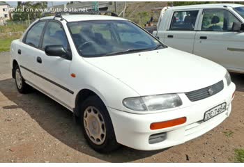 Full specifications and technical details 1994 Mazda 323 S V (BA) 1.3 i 16V (73 Hp)