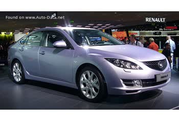 Full specifications and technical details 2007 Mazda 6 II Hatchback (GH) 2.0 (147 Hp) Activematic