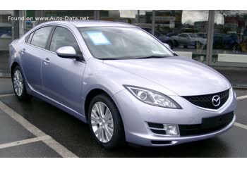 المواصفات والتفاصيل التقنية الكاملة 2008 Mazda 6 II Sedan (GH) 3.7 V6 (272 Hp) Automatic