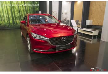 المواصفات والتفاصيل التقنية الكاملة 2018 Mazda 6 III Sport Combi (GJ, facelift 2018) 2.2 SKYACTIV-D (150 Hp) 4x4