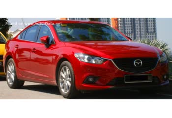 المواصفات والتفاصيل التقنية الكاملة 2012 Mazda 6 III Sedan (GJ) 2.5 SKYACTIV-G (192 Hp) i-ELOOP Automatic