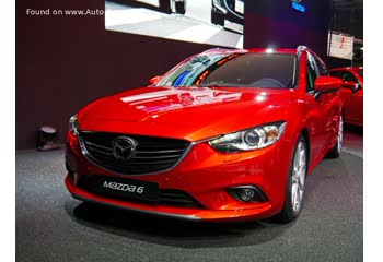 المواصفات والتفاصيل التقنية الكاملة 2012 Mazda 6 III Sport Combi (GJ) 2.0 SKYACTIV-G (165 Hp) i-ELOOP