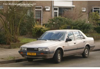 Full specifications and technical details 1982 Mazda 626 II (GC) 1.6 (80 Hp)