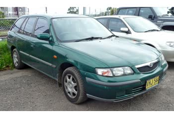 Full specifications and technical details 1998 Mazda 626 V Station Wagon (GF,GW) 2.0 (116 Hp)