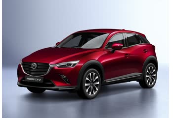 Full specifications and technical details 2018 Mazda CX-3 (facelift 2018) 1.8 SKYACTIV-D (115 Hp) SKYACTIV-Drive