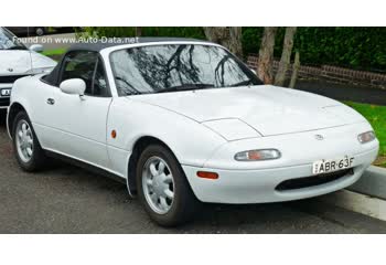 المواصفات والتفاصيل التقنية الكاملة 1995 Mazda MX-5 I (NA) 1.6 (90 Hp)