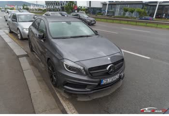 2015 Mercedes-Benz A-class (W176, facelift 2015) A 180 (122 Hp) DCT thumb image