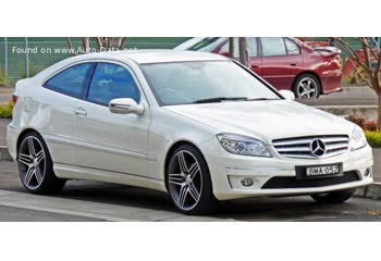 المواصفات والتفاصيل التقنية الكاملة 2008 Mercedes-Benz CLC (CL203) CLC 180 Kompressor (143 Hp)