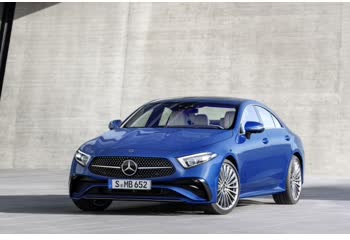 المواصفات والتفاصيل التقنية الكاملة 2021 Mercedes-Benz CLS coupe (C257, facelift 2021) CLS 220d (194 Hp) 9G-TRONIC