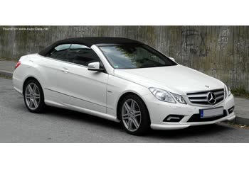 2011 Mercedes-Benz E-class Cabrio (A207) E 300 BlueEFFICIENCY V6 (252 Hp) 7G-TRONIC PLUS thumb image