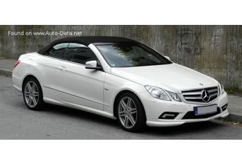 2011 Mercedes-Benz E-class Cabrio (A207) E 220 CDI BlueEFFICIENCY (170 Hp) 7G-TRONIC PLUS thumb image