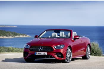 Full specifications and technical details 2020 Mercedes-Benz E-class Cabrio (A238, facelift 2020) E 400d (330 Hp) 4MATIC G-TRONIC