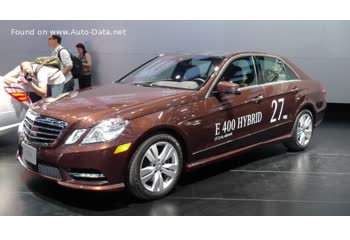 2012 Mercedes-Benz E-class (W212) E 400 Hybrid V6 (306 Hp) 7G-TRONIC PLUS thumb image