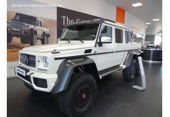 المواصفات والتفاصيل التقنية الكاملة 2013 Mercedes-Benz G-class 6x6 (W463) AMG G 63 V8 (544 Hp) 6x6 7G-TRONIC SPEEDSHIFT PLUS