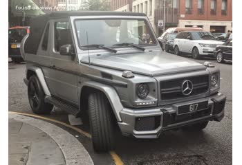 Mercedes-Benz G-class Cabriolet (W463, facelift 2012)