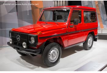 المواصفات والتفاصيل التقنية الكاملة 1979 Mercedes-Benz G-class (W460) 240 GD (72 Hp) 4WD