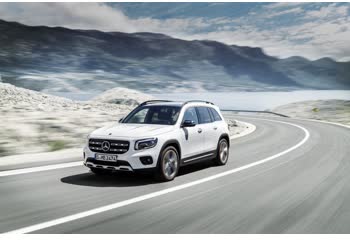 المواصفات والتفاصيل التقنية الكاملة 2019 Mercedes-Benz GLB (X247) GLB 220d (190 Hp) 4MATIC DCT