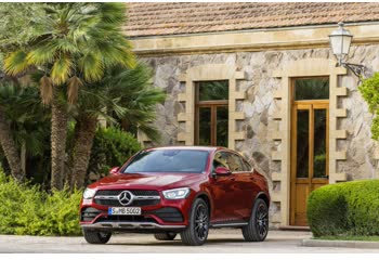 المواصفات والتفاصيل التقنية الكاملة 2019 Mercedes-Benz GLC Coupe (C253, facelift 2019) GLC 200d (163 Hp) 4MATIC G-TRONIC