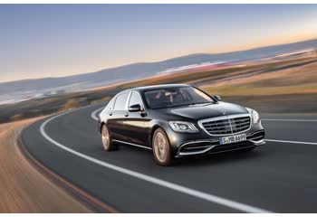 المواصفات والتفاصيل التقنية الكاملة 2017 Mercedes-Benz Maybach S-class (X222, facelift 2017) S 560 V8 (469 Hp) G-TRONIC