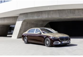 المواصفات والتفاصيل التقنية الكاملة 2021 Mercedes-Benz Maybach S-class (Z223) S 580 V8 EQ Boost (503 Hp) 4MATIC 9G-TRONIC