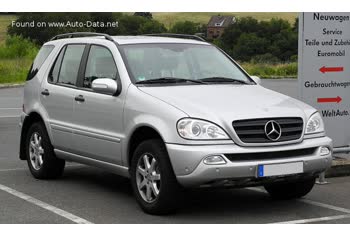 1998 Mercedes-Benz M-class (W163) ML 430 V8 (272 Hp) thumb image