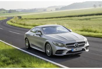 Full specifications and technical details 2017 Mercedes-Benz S-class Coupe (C217, facelift 2017) S 560 (469 Hp) G-TRONIC