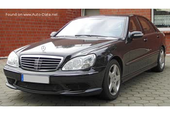 2003 Mercedes-Benz S-class Long (V220, facelift 2002) S 430 V8 (279 Hp) 7G-TRONIC thumb image