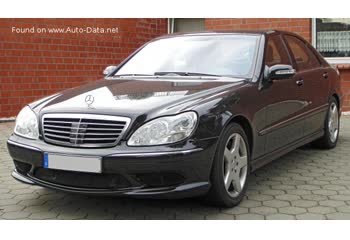 2003 Mercedes-Benz S-class Long (V220, facelift 2002) S 500 V8 (306 Hp) 7G-TRONIC thumb image