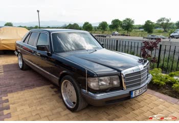 المواصفات والتفاصيل التقنية الكاملة 1979 Mercedes-Benz S-class SEL (V126) 280 SEL (185 Hp) Automatic