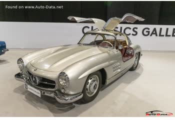 المواصفات والتفاصيل التقنية الكاملة 1954 Mercedes-Benz SL Coupe (W198) 300 SL (215 Hp)