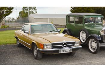 Vollständige Spezifikationen und technische Details 1974 Mercedes-Benz SLC (C107) 280 SLC (185 Hp)