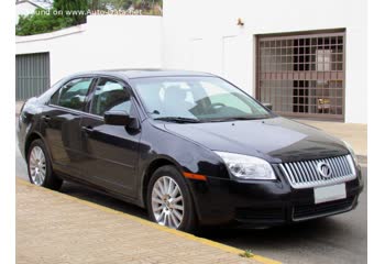 المواصفات والتفاصيل التقنية الكاملة 2006 Mercury Milan 2.3 i 16V (162 Hp)