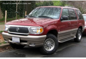 Full specifications and technical details 1996 Mercury Mountaineer I 4.9 i V8 AWD (218 Hp)