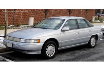 Full specifications and technical details 1989 Mercury Sable II 3.8 V6 (141 Hp)