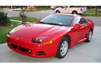 المواصفات والتفاصيل التقنية الكاملة 1990 Mitsubishi 3000 GT 3.0 V6 24V (222 Hp) Automatic