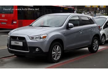 المواصفات والتفاصيل التقنية الكاملة 2010 Mitsubishi ASX I 1.8 DI-D DOHC MIVEC (150 Hp) 4WD