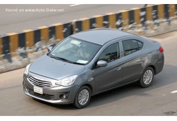 المواصفات والتفاصيل التقنية الكاملة 2013 Mitsubishi Attrage (A10) 1.2 MIVEC (78 Hp)