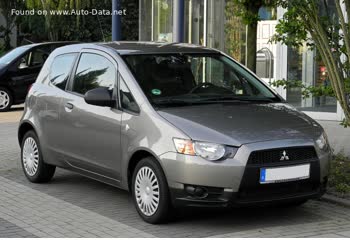 المواصفات والتفاصيل التقنية الكاملة 2008 Mitsubishi Colt VI (Z30, facelift 2008) 3-door 1.3 MPI (95 Hp) Automatic