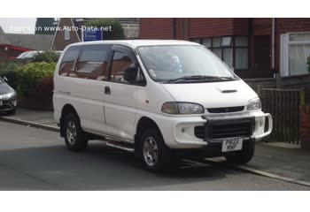 المواصفات والتفاصيل التقنية الكاملة 1999 Mitsubishi Delica (L400) 1.8 4WD (95 Hp)