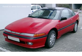 Full specifications and technical details 1990 Mitsubishi Eclipse I (1G) 2.0 i 16V (135 Hp)