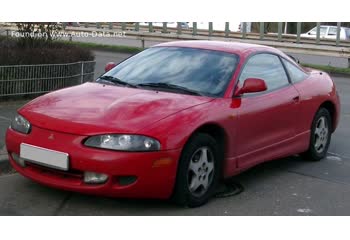 المواصفات والتفاصيل التقنية الكاملة 1997 Mitsubishi Eclipse II (2G, facelift 1997) 2.0 (141 Hp)