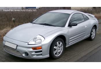 المواصفات والتفاصيل التقنية الكاملة 2003 Mitsubishi Eclipse III (3G, facelift 2003) 3.0 V6 (200 Hp) Automatic