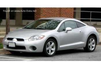 المواصفات والتفاصيل التقنية الكاملة 2006 Mitsubishi Eclipse IV (4G) 2.4L (162 Hp)