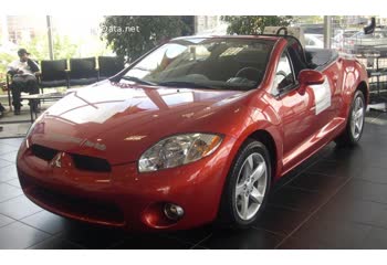 المواصفات والتفاصيل التقنية الكاملة 2006 Mitsubishi Eclipse Spyder IV (4G) 2.4L MIVEC (162 Hp)