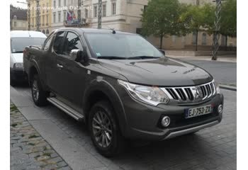 المواصفات والتفاصيل التقنية الكاملة 2015 Mitsubishi L200 V Club Cab 2.4d (154 Hp) 4WD